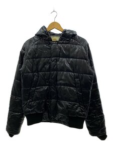 Woolrich◆ダウンジャケット/M/ポリエステル/BLK/無地/2w5-8164//