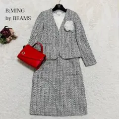 B:MING by BEAMS❤️セットアップ　ノーカラージャケット　ツイード