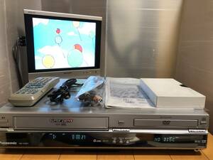 Panasonic DVD・VHSビデオデッキNV-VHD1