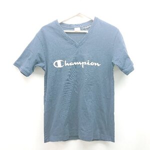 ◇ Champion チャンピオン LOVELESS / GUILD PRIME別注 Vネック 半袖 Tシャツ サイズXS ネイビー メンズ E