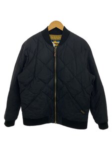 EDDIE BAUER◆ダウンジャケット/L/コットン/BLK