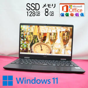 ★中古PC 高性能10世代4コアi5！SSD128GB メモリ8GB★VJT10C Core i5-10210Y Webカメラ Win11 MS Office2019 Home&Business★P71489