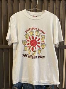 ウィルソン 日本製99ウィルソンカップ半袖Tシャツ