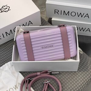 リモワ RIMOWA パーソナル PERSONAL ショルダーバッグ クラッチバッグ クロスボディ 斜め掛け　ムラサキ