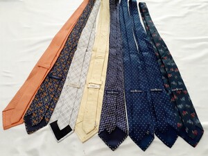 ◆5◆ １円～スタート!!　BURBERRY バーバリー RALPH LAUREN ラルフローレン ネクタイ 8本セット まとめ売り 