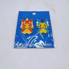 ポケモン　コイキングごっこ＆ギャラドスごっこピカチュウ メタルチャームセット