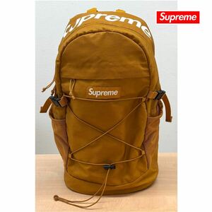 ◆シュプリーム　バックパック◆Supreme／リュック／16SS Tonal Backpack／ロゴ／イエロー