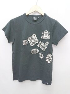 ◇ ⊂　Φ GLAY 2006ツアー　ワッペン 半袖 Tシャツ カットソー サイズXS ブラック レディース P