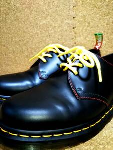 【Dr.MARTENS】ドクターマーチン 1461 FOR PRIDE 3ホールシューズ UK7 (26cm ) 3EYE SHOE プライド ブラック レインボーカラー【美品】