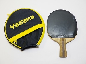 ★ビンテージ 卓球 ラケット ① ヤサカ ケース付 約123g★ G616 Vintage Table Tennis Racket Yasaka