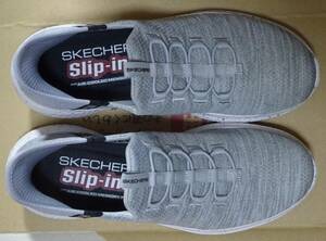 SKECHERS スケッチャーズメンズ スニーカー スリップインズ Slip-ins 232452-gry 25.5cm中古美品