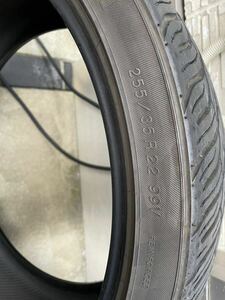 YOKOHAMA PARADA タイヤ　2本　255/35R22 99V 2019年　　ヨコハマ　パラダ　spec-x