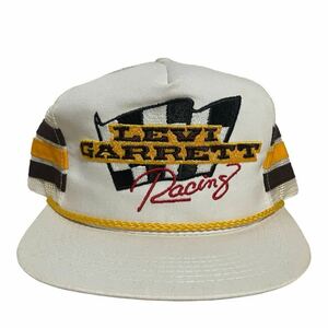 LEVI GARRETT K-PRODUCTS トラッカーキャップ NASCAR キャップ ビンテージ 帽子 K-BRAND ビンテージ アメリカ製 MADE IN USA レーシング