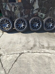 ワーク WORK エモーション M8R 18インチ 8.5j +45 PCD100 5穴 4本