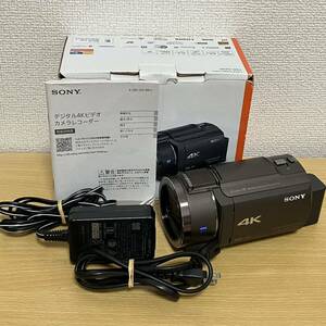 1円スタート　SONY ビデオカメラ　FDR-AX40 訳あり　ジャンク　