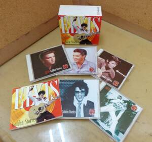 U27★エルヴィス・プレスリー Elvis Presley ELVIS Golden Stories 5枚組CD-BOX 128曲★良品