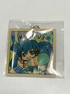 ミックリマン２　　KAITO V3 メタルチャーム　ストラップ　(未開封) カイト　ボーカロイド　ボカロ