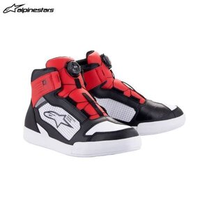 アルパインスターズ AXIOM BOA WATERPROOF シューズ ASIA 123 BLACK WHITE RED[US8/25.5cm] ALP8059347013688