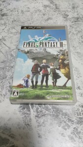 1円スタート！プレイステーションポータブルPSPソフト SQUARE ENIX スクウェア・エニックスFINAL FANTASYⅢ ファイナルファンタジーⅢ 中古