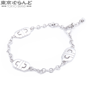 101742460 ブルガリ BVLGARI パレンテシ ブレスレット ホワイトゴールド K18WG 3モチーフ チェーンブレスレット レディース 仕上済