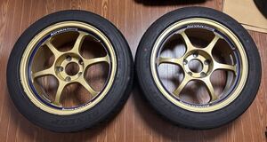 ADVAN RG 8.5j +31 17インチ 114.3 5h DIREZZA Z3 235/45R17 YOKOKAMA アドバン シルビア スカイライン 180sx アルテッツァ ドリケツ