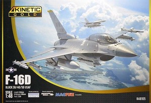 キネティック 48105 1/48 F-16D ブロック 30/40/50 米空軍