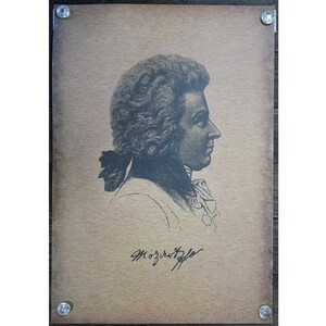 新品★インテリア雑貨★【ポスター】Wolfgang Amadeus Mozart／モーツァルト