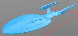 スタートレック U.S.S. エンタープライズ NCC-1701-F オデッセイ級 エンタープライズF Star Trek USS Enterprise NCC-1701-F Odyssey class