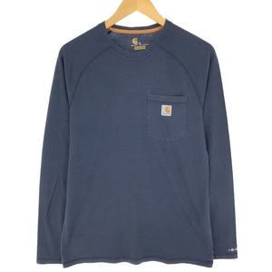 古着 カーハート Carhartt FORCE RELAXED FIT ラグラン ロングTシャツ ロンT メンズM相当 /eaa437757