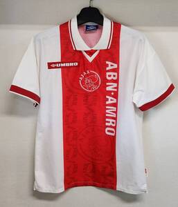 98-99アヤックス AJAX(h)#10 リトマネン LITMANEN 正規UMBRO 半袖 仕様