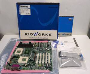 RioWorks　マザーボード　TDVIA-WO　Dual Socket370