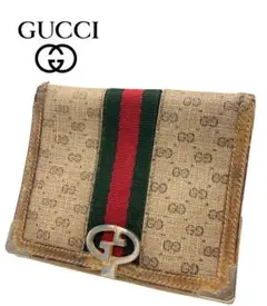 GUCCI グッチ　オールドグッチ　シェリーライン　GG柄　ブランド　お洒落