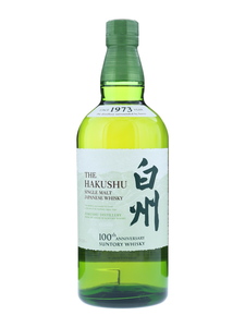 サントリー 白州 シングルモルト NV ウイスキー 箱なし 100周年ラベル 700ml 43％ YS-HSNV-J-100TH