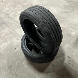 BRIDGESTONE POTENZA S001 RFT 225/45R19 2本 CH-Rなど 手渡可 2018年製 パンク1箇所キズ1箇所 ポテンザ ランフラット