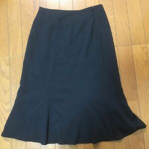 by katayama LO 3 スカート 日本製 ポリエステル100% 黒 送料230円