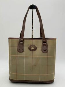 《Burberry》Burberry バーバリー　トートバッグ　A4収納　大容量　肩掛け　ノバチェック　シャドーホース　人気　ブランド　バッグ