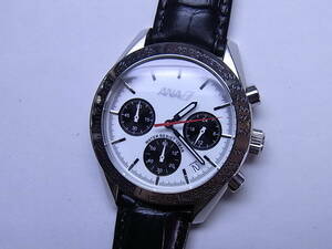 100円～良品 ANA 全日本空輸 全日空 メンズ クォーツ クロノグラフ 腕時計