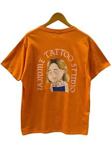 I&ME(アイアンドミー) Tシャツ LANDME TATTOO STUDIO Tee 半袖 XL オレンジ メンズ/078