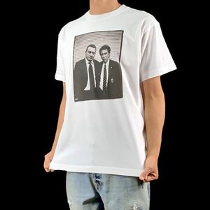 新品 ロバートデニーロ アルパチーノ ボーダー ヒート 共演 映画 俳優 Tシャツ S M L XL ビッグ オーバーサイズ XXL~5XL ロンT パーカー 可