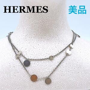 エルメス HERMES 925×750 コンフェッティ ネックレブランド　美品