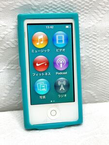 Apple iPod nano A1446 MD477J アップル アイポッド ブルー 音楽 ラジオ ビデオ 再生 機器 オーディオ ポータブルプレーヤー まとめ 1円〜