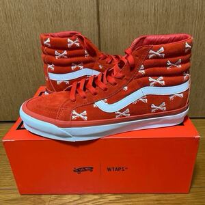 新品 WTAPS × VANS VAULT SK8-HI LXORANGE/WHITE size US9（27cm）ダブルタップス バンズ