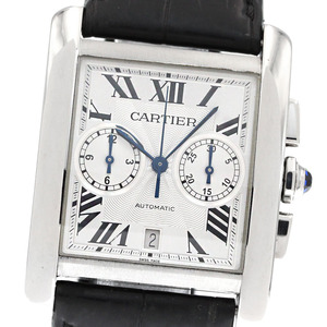 ベルト訳あり カルティエ CARTIER W5330007 タンクMC クロノグラフ 自動巻き メンズ _845637