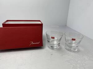 11/28★Baccarat バカラ★グラス ペアグラス ロックグラス【中古/現状品】