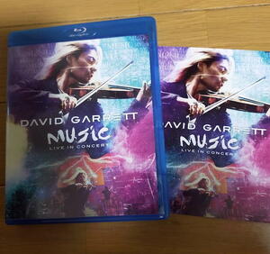 ブルーレイ Music: Live in Concert デヴィッド・ギルバート DAVID GARRETT 輸入盤