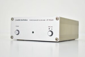 audio-technica AT-PEQ20 フォノイコライザー[オーディオテクニカ][PHONO EQUALIZER][MC][MM]23M