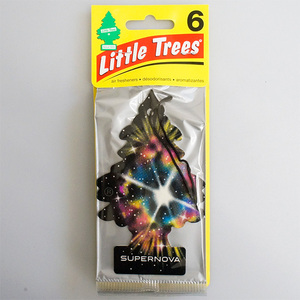 お得な6枚組 リトルツリー スーパー ノヴァ Little Trees 芳香剤 エアフレッシュナー 車 部屋 吊り下げ USA【メール便 送料無料】