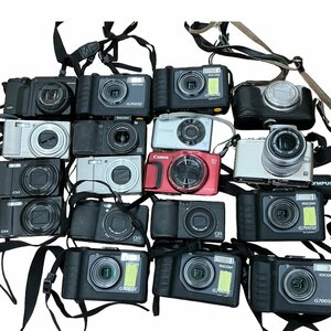 ★ジャンク品　カメラ18点まとめ売り　OLYMPUS・RICOH・Cannon★