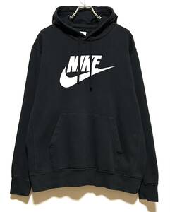 NIKE NSW クラブ プルオーバー フーディー（XXL）2XL 黒 ナイキ スウェット パーカー 裏起毛 フリース