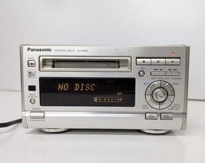 ■ジャンク品■ Panasonic パナソニック MINIDISC DECK ミニディスクデッキ SJ-HD60 リモコン付